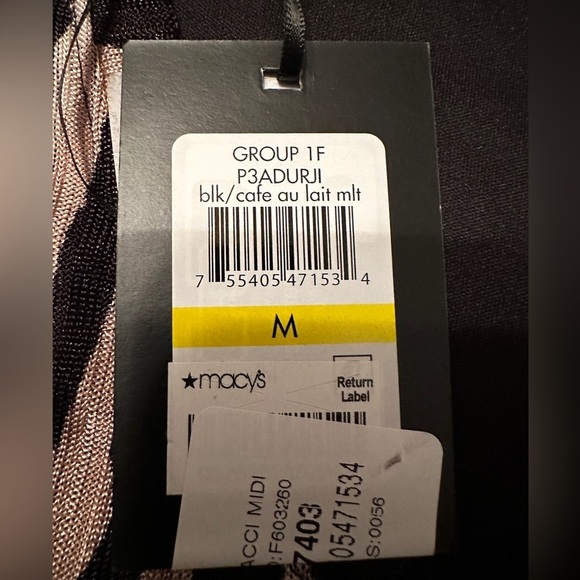 DKNY Printed Hacci Knit Dress - NWT - Size M - Picture 10 of 15